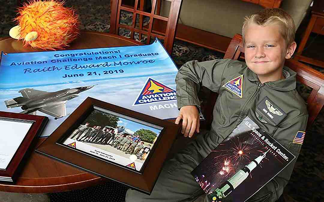 Local student returns from aviation camp